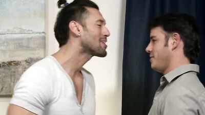 MenOver30 Gorgeous Latino Couple Playful Passion