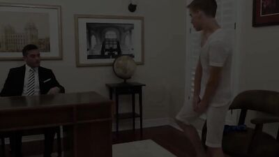 MormonBoyz - Teen Takes a ride on a huge cock