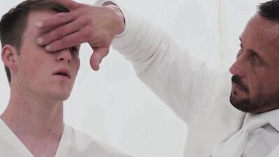 MormonBoyz - Ginger bottom passionately fucked raw by older priest