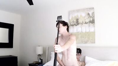 POV bareback with tons of cum for twinks