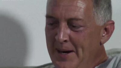 Silver Daddy Creep Watches Straight Teens Jerk off & Joins the Fun