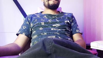 smoking, masturbating and watching porn