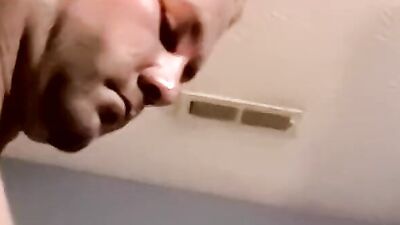 Hairy little twink Rainer wanks his cock for horny Joe
