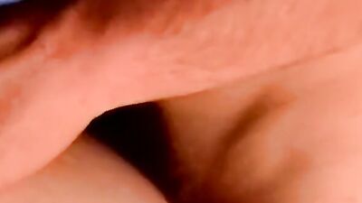 Hairy little twink Rainer wanks his cock for horny Joe