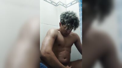 paja en la ducha