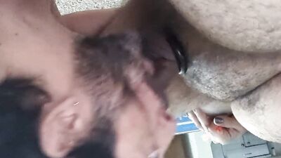 Worshipping My Boys Powerful Black Cock While He Talks Filthy Shit To Me