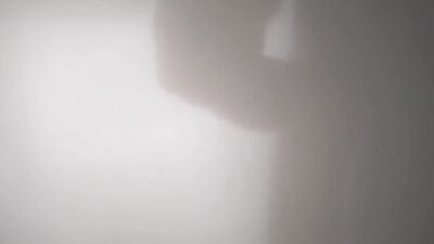 Silhouette-Masturbation
