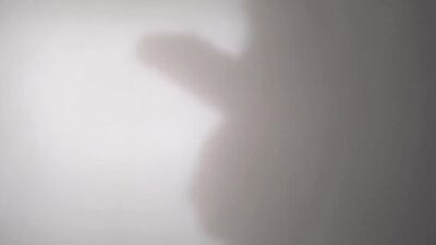 Silhouette-Masturbation