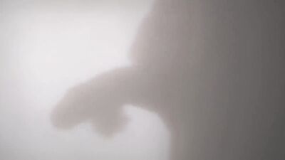 Silhouette-Masturbation
