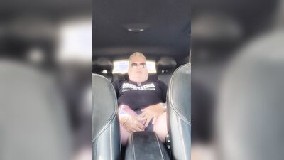 Car masturbation in public parking lot