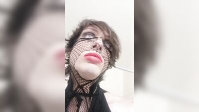 Feminized with a butt plug in my bussy jacking off