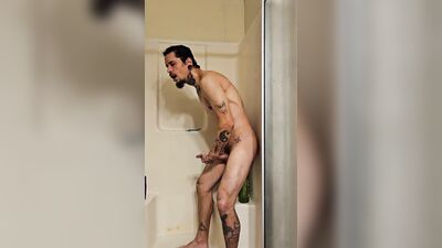 Dildo in the shower!