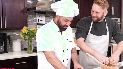Turkey Stuffed Check, Chef Stuffed Check - Dominic Pacifico, Josh Mikael - FistingInferno