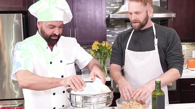 Turkey Stuffed Check, Chef Stuffed Check - Dominic Pacifico, Josh Mikael - FistingInferno