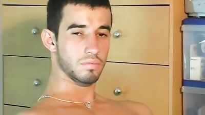 Carlo, His hard cock gets filmed in spite of him.