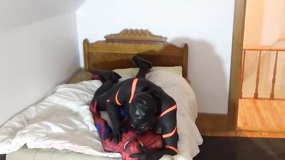 moaning orca wetsuited drone humps spiderman