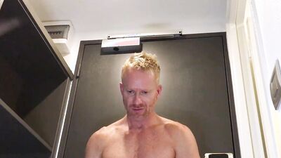 Beautiful muscular blond guy gets sucked off scene