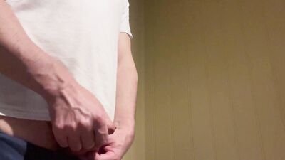 Morning jerking off.