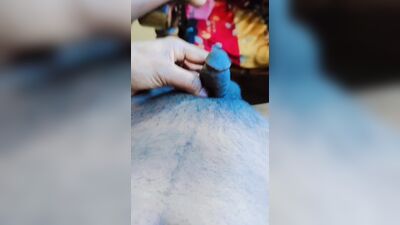 Tiny limp orchiectomy eunuch usless dick of sissy slut simran