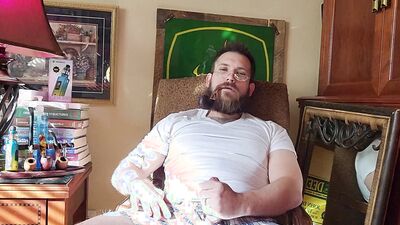 Dad In Boxers Pipe and Cum