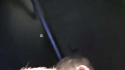 Hot twink rides bare dick during a crazy night out in a bar