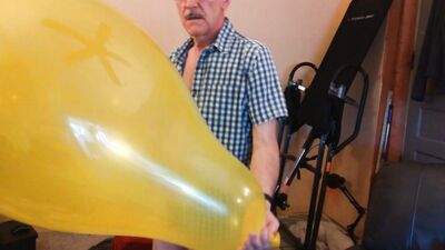 98) More Slow Q24 Balloon Inflation and Jerk Off Fun