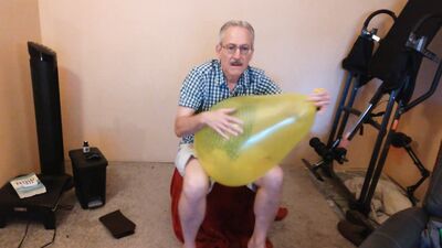 98) More Slow Q24 Balloon Inflation and Jerk Off Fun