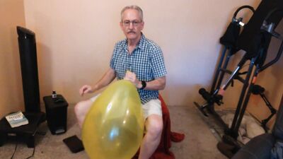 98) More Slow Q24 Balloon Inflation and Jerk Off Fun