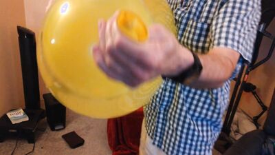 98) More Slow Q24 Balloon Inflation and Jerk Off Fun
