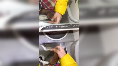 Horny on the trem and cum a lot