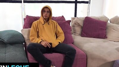 Muscular Spanish Speaking Boy Jared Nyson Shoots Huge Cumshot While Riding Thick Cock - Latin Leche