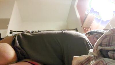 Nerdy Disabled Boy & Daddy Sneak away from Family Dinner to Fuck