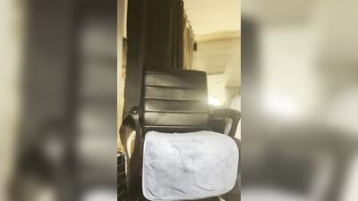 Jerking Off Ball Weights Dildo & Cumshot
