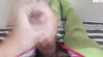 Crossdresser In Panties Big Cumshot Compilation