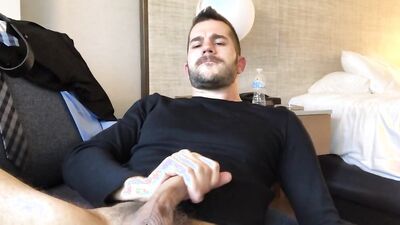 Dom Alpha Daddy Cumming on Black Shirt (Verbal)