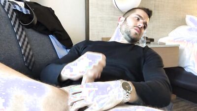 Dom Alpha Daddy Cumming on Black Shirt (Verbal)