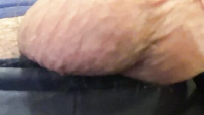 handjob with old cock and hanging balls