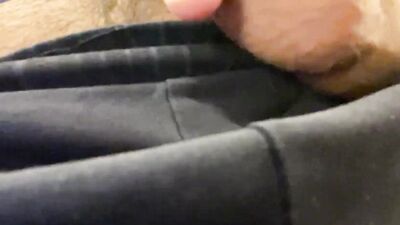 handjob with old cock and hanging balls