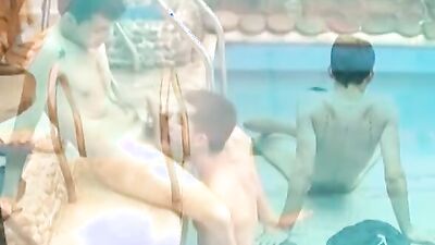 Young European cuties fuck and end it with a warm finish