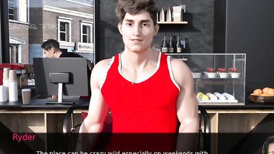 (Gay) Fucking in the bathroom Just Bros #3 W/HentaiGayming