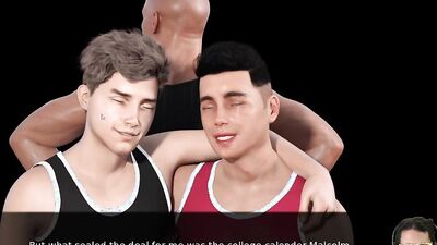 (Gay) Fucking in the bathroom Just Bros #3 W/HentaiGayming