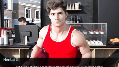 (Gay) Fucking in the bathroom Just Bros #3 W/HentaiGayming