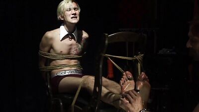 TICKLING FOR NICKYS FEET WITH OIL