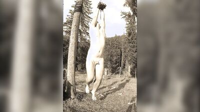 Andy's funny Gymnastics in hanging November 2023 pried open Thighs in the Air