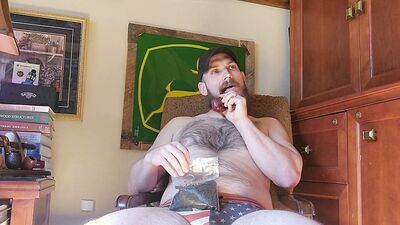 1 pipe smoke and cum
