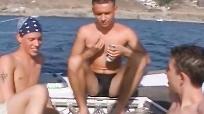 Uncut twink europeans fuck ass and swap head in outdoor orgy