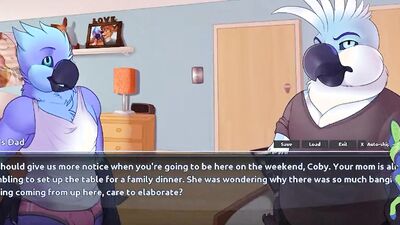 FURRY YIFFS A SUB IN AMOROUS PART 2 (Gameplay uwu)