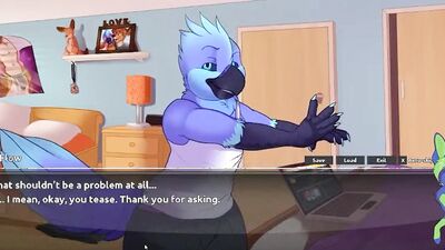 FURRY YIFFS A SUB IN AMOROUS PART 2 (Gameplay uwu)