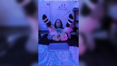 Making My Tight Femboy Hole Gape Until I Cum