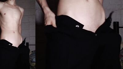 Stripping for You then Oiling and Jerking my Big Cock - HUGE CUMSHOT